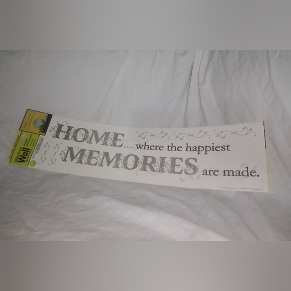 Removable Wall Decals Home Where The Happiest Memories Are Made 2013 New - Picture 1 of 5